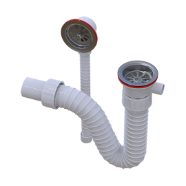 Sifon kade sa prelivom ISAFLEX 2206